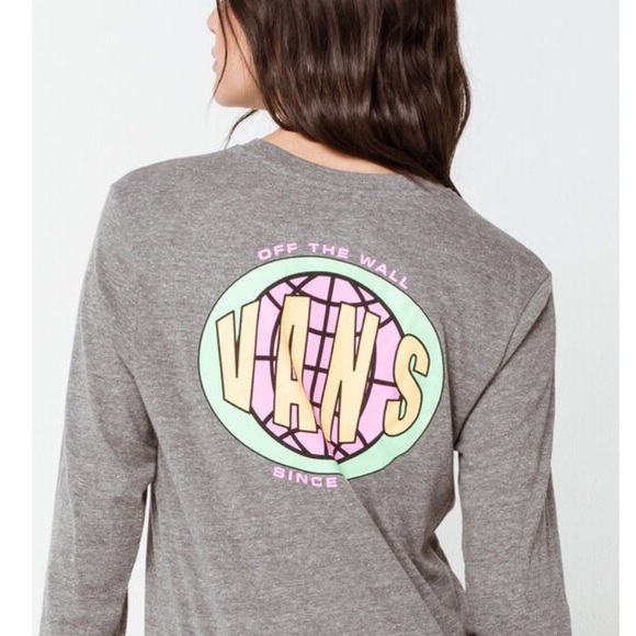 NWT Vans Ovaloid Women’s Boyfriend Tee - Picture 2 of 6